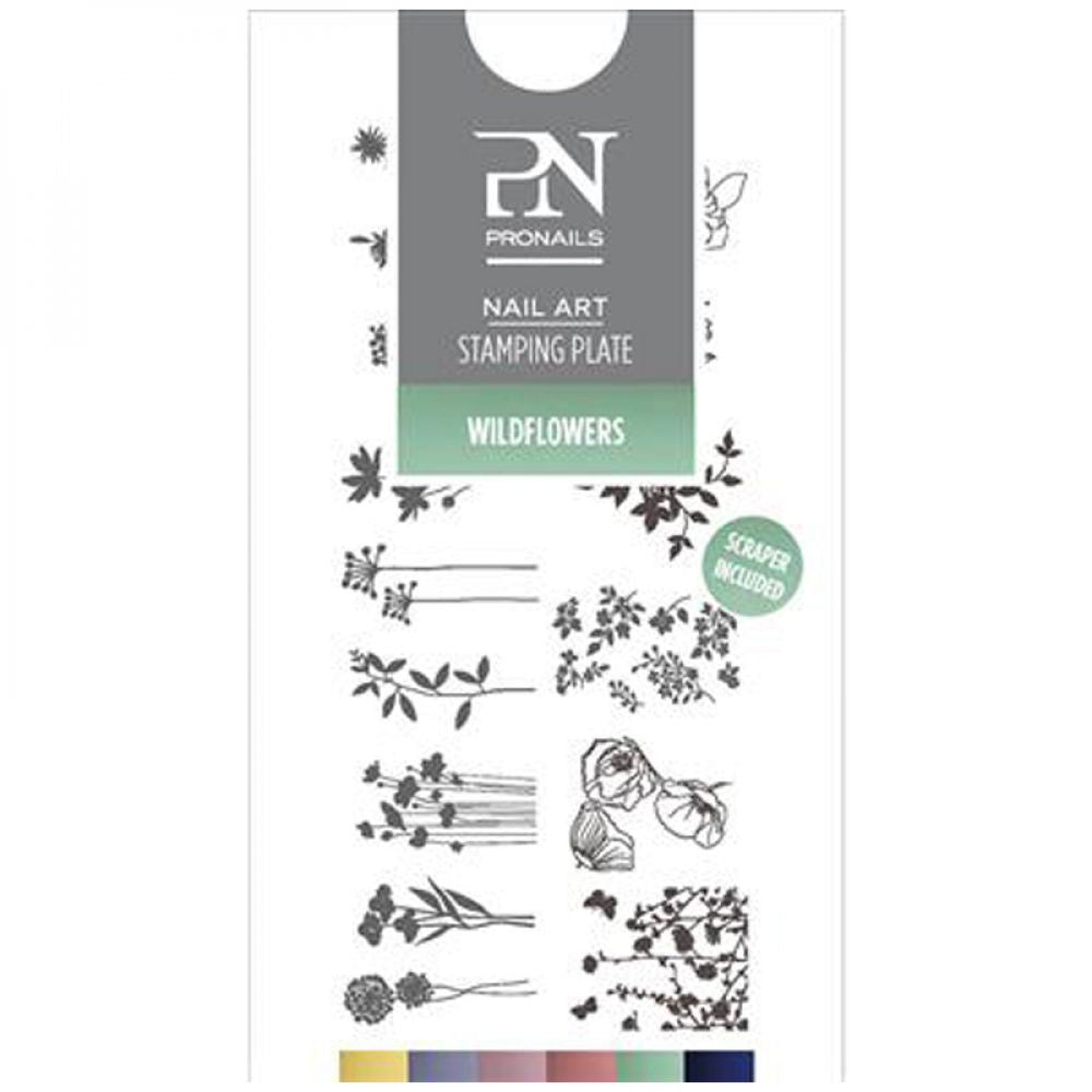 Plaque de Stamping Wildflowers Raclette