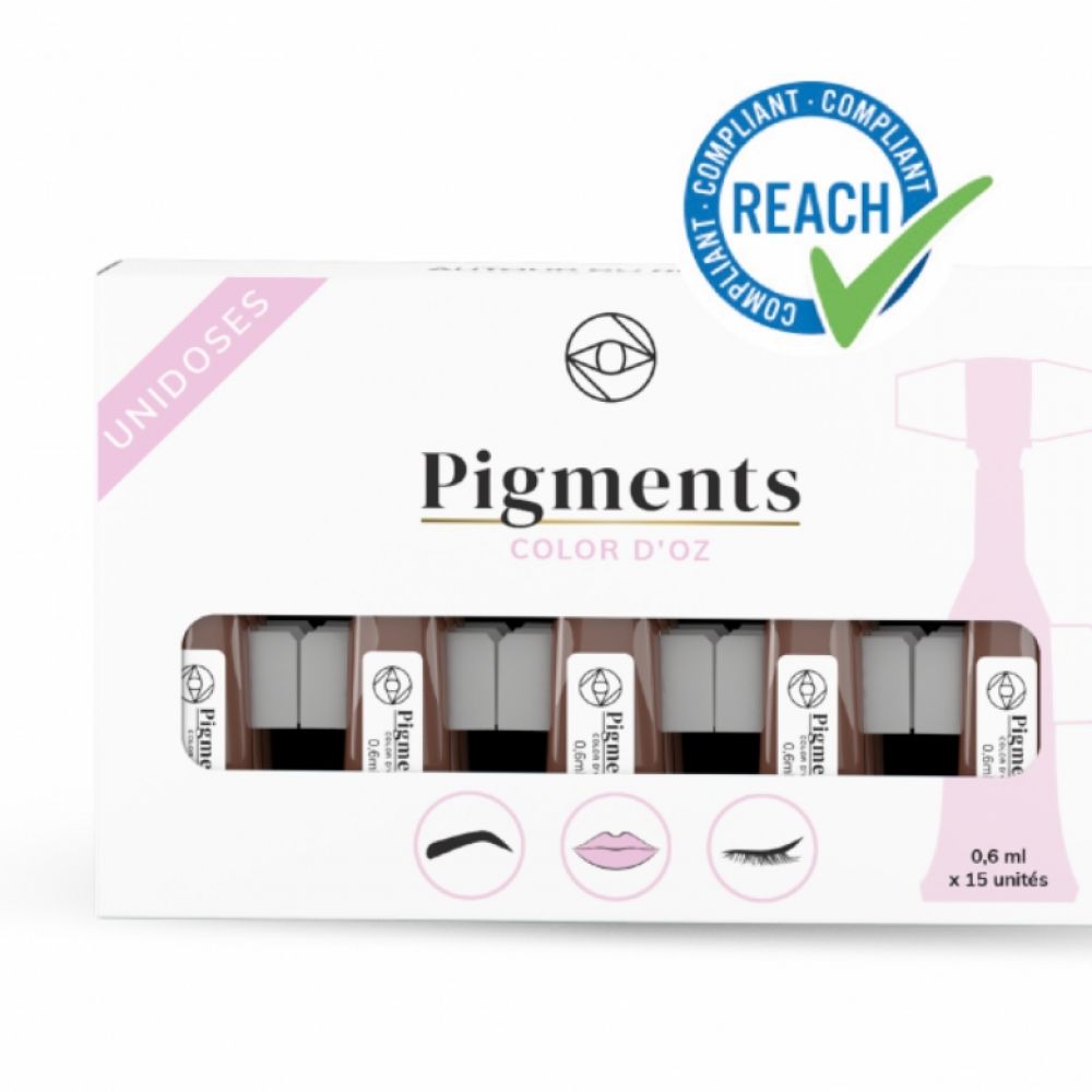 Pigment color d'oz - LIGHT BROWN - x15