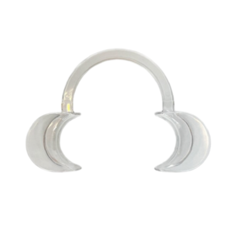 Écarteur dentaire transparent – Lot de 4 pour blanchiment &amp; strass dentaire