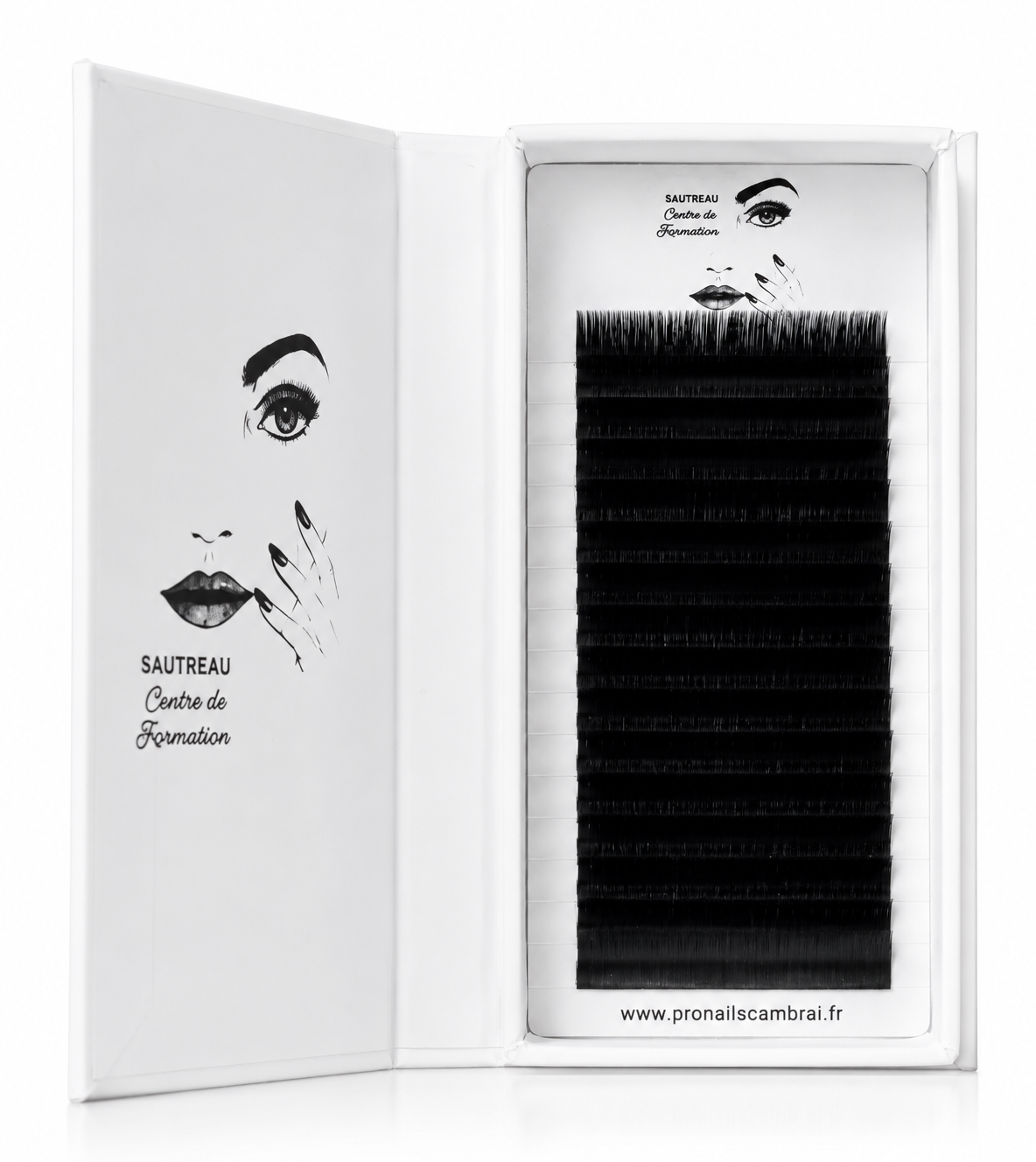 Extensions de Cils Volume Russe | Courbures C, CC, D
