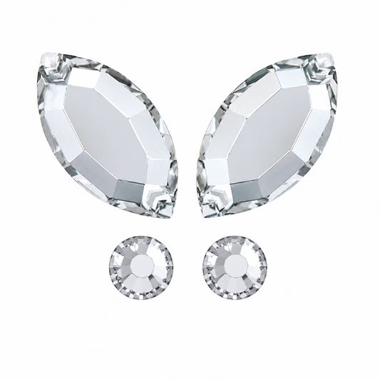 Strass dentaire papillon – Bijou dentaire