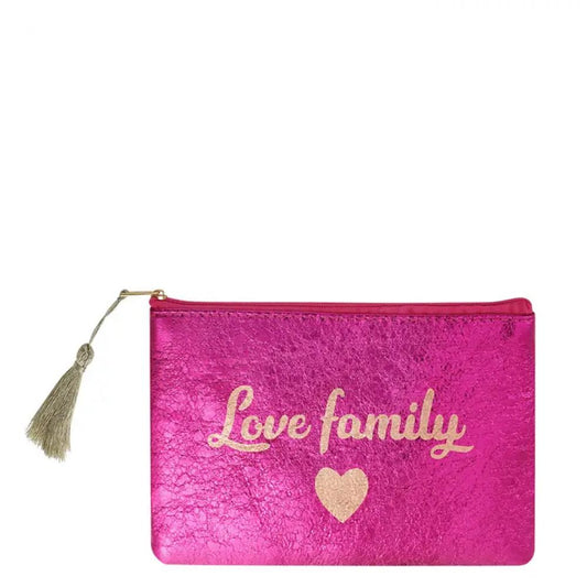 TROUSSE LOVE FAMILY ROSE FUSHIA